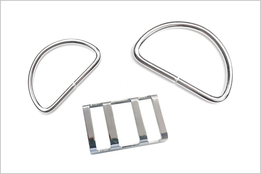 Stainless steel buckle d ring